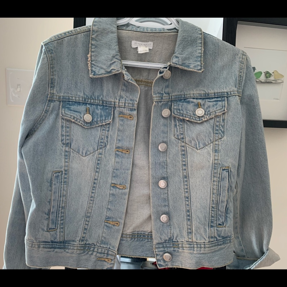 Denim jacket - size M Women’s street wear society